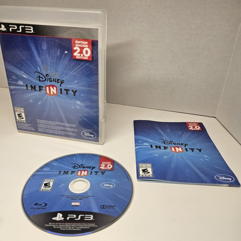 Disney Infinity (2.0 Edition) (Sony PlayStation 3, 2014) PS3 Complete TESTED CIB